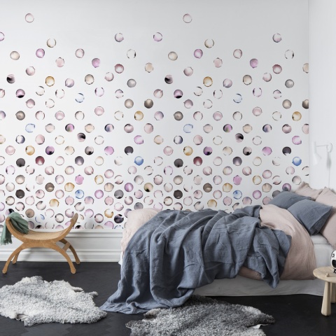 Fototapet, Lenses, Peach, repetitiv, Rebel Walls - Img 5