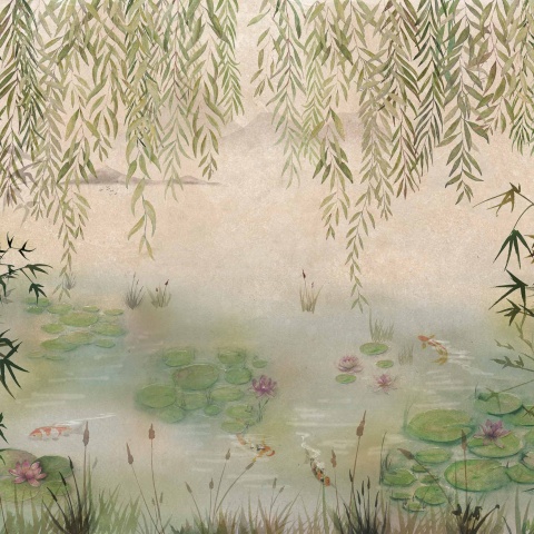 Fototapet Lotus, Spring, Coordonne - Img 2