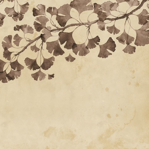 Fototapet, Maidenhair Tree, Brown, Rebel Walls - Img 2