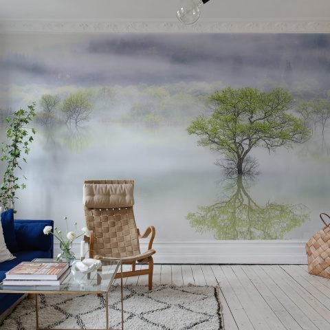 Fototapet, Misty Tree, Rebel Walls