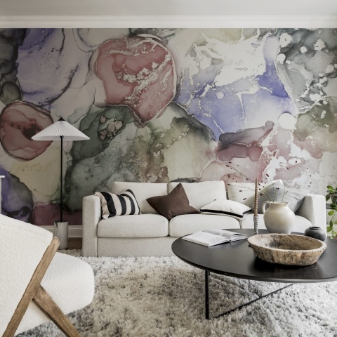 Fototapet, Multi Watercolor, Rebel Walls