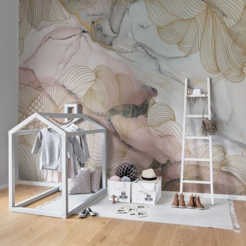 Fototapet, Opulence, Pink Marble, Rebel Walls - Img 5