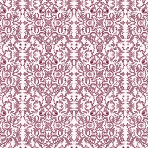 Fototapet Ornate Azul, Rose - personalizat, VLAdiLA - Img 2