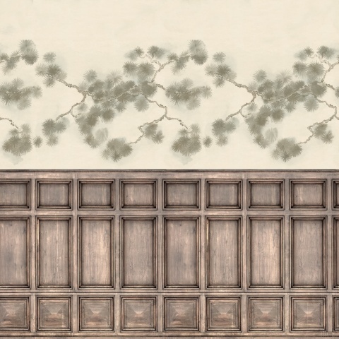 Fototapet, Pine Branch, Panels, Rebel Walls - Img 2