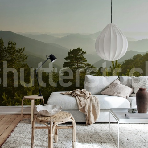 Fototapet, Pine Top, Day, Rebel Walls