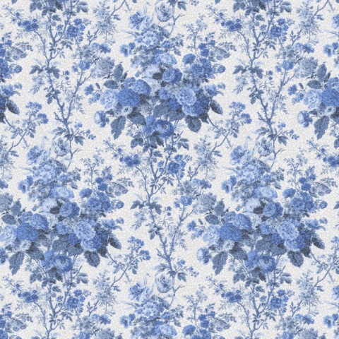 Fototapet, Porcelain, Blue, Rebel Walls - Img 6