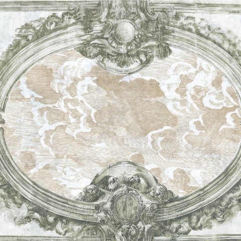 Fototapet Porcelain Sky, Cream - personalizat, VLAdiLA - Img 2