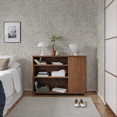 Fototapet, Raku Crackle, Cream, Rebel Walls - Img 10