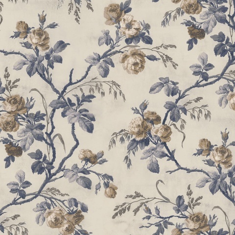 Fototapet, Rose Garland, Blue, Rebel Walls - Img 2
