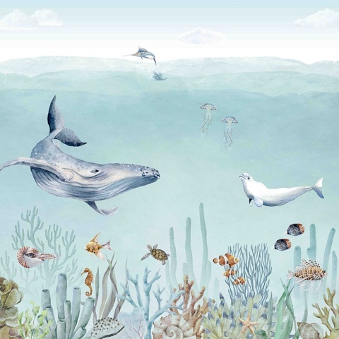 Fototapet Secret Sealife, Kikki Belle - Img 2