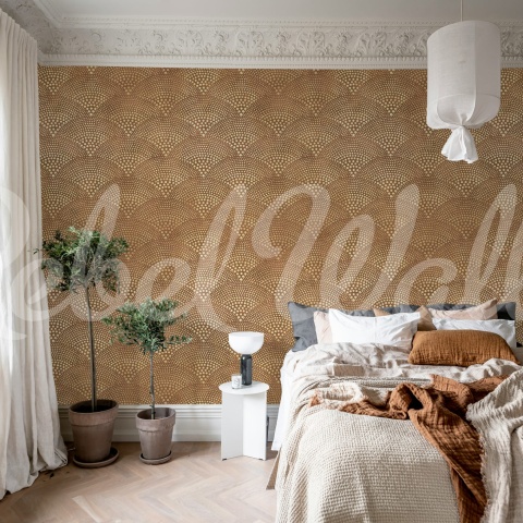Fototapet, Shimmer Fan, Rust, Rebel Walls - Img 3