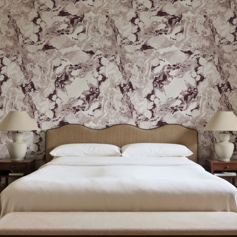 Fototapet, Stone Marble, Pink, Rebel Walls