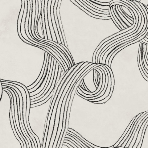 Fototapet, Stripes Repeatable, Black &amp; White, Rebel Walls - Img 2