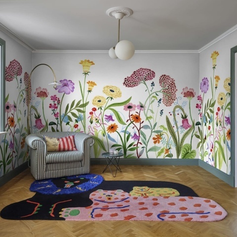 Fototapet, Summerfield, Multi, Rebel Walls