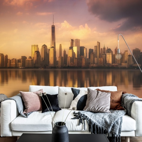 Fototapet, Sunset Skyline, Rebel Walls