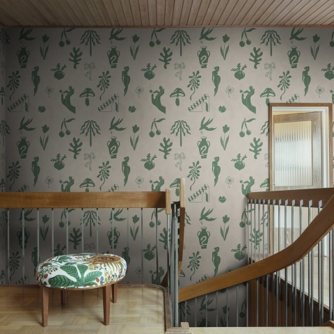 Fototapet, Symbolic Tales, Green, Rebel Walls - Img 3