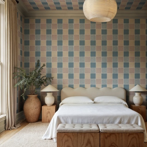 Fototapet, Tile, Pastel, Rebel Walls