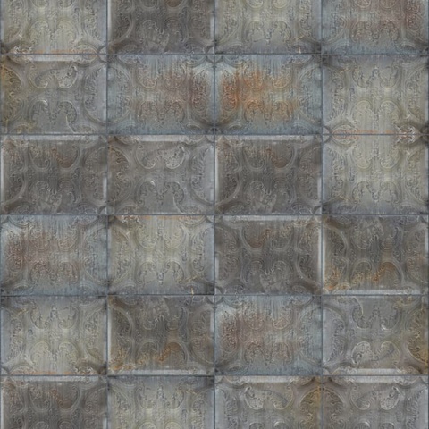Fototapet, Tin Plates, Ontario, Black, Rebel Walls - Img 2