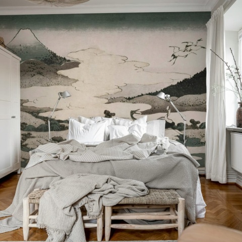 Fototapet, Umezawa Manor in Sagami Province, Soft, Rebel Walls