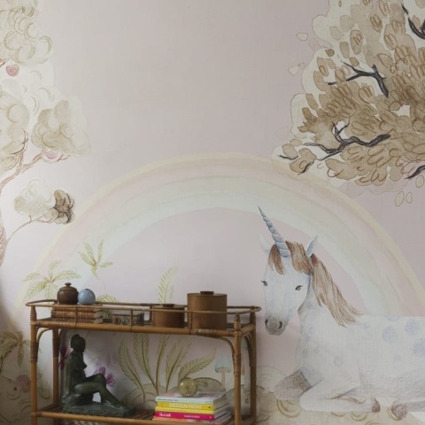 Fototapet, Unicorn Dream, Bubblegum, Rebel Walls - Img 4