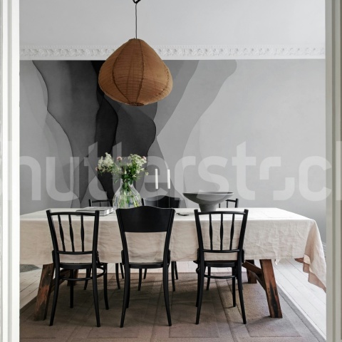 Fototapet, Vertical Gradient, Gray, Rebel Walls - Img 3