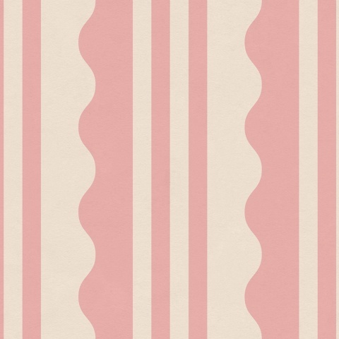Fototapet, Wavy Stripe, Pink, Rebel Walls - Img 2