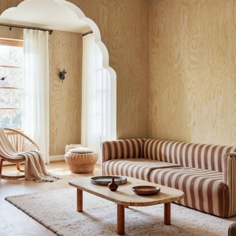 Fototapet, Wood Shades, Pine Wood, Rebel Walls - Img 3