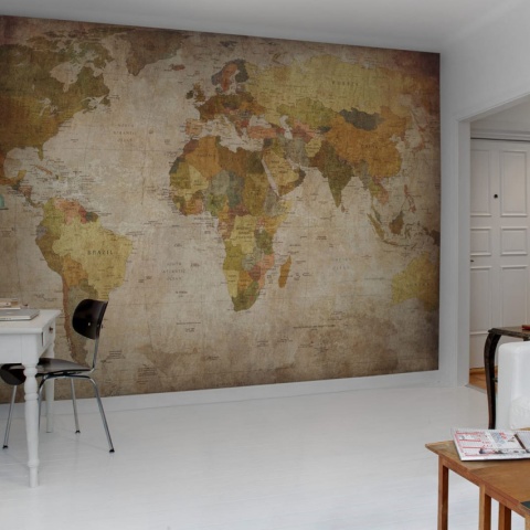 Fototapet, World Map, Rebel Walls - Img 4