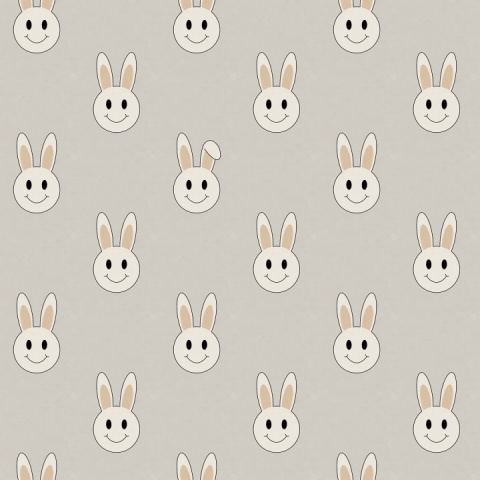 Fototapet, Year of the Rabbit Smiley, Sand, Rebel Walls - Img 2
