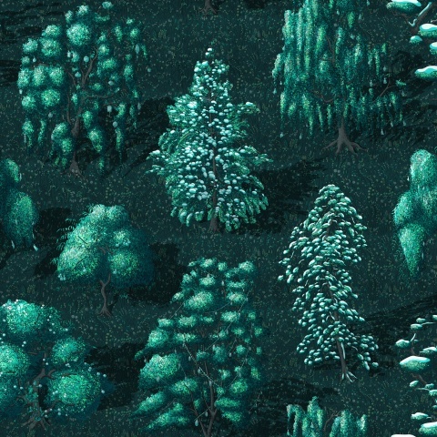 Fototapet, Yggdrasil Forest, Dark, Rebel Walls - Img 2