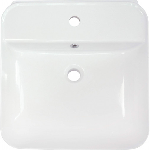 Lavoar ceramic, montare pe perete &gt; blat, Hiacynt New, CDY_6U5W - Img 2