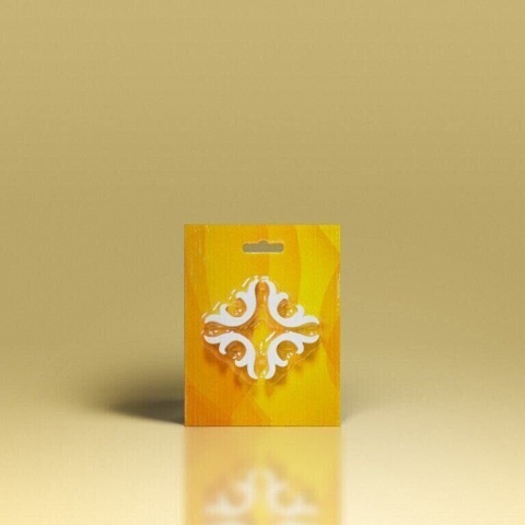 Ornament din poliuretan A704 - 6.8x2.6x1.2 cm