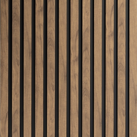 Panou riflaj decorativ 3D Olmo, Oak Craft, 12.2x1.2x270 cm - Img 3