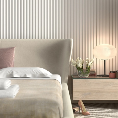 Profil stanga riflaj decorativ 3D, Groove/Moon L, 4.2x1.2x270 cm, Manavi - Img 9