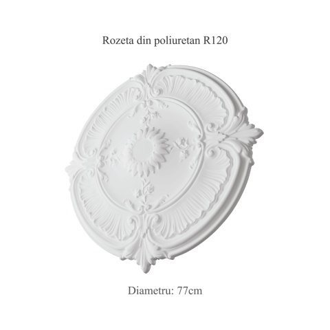 Rozeta din poliuretan, Manavi, R120 - Ø 77 cm - Img 5