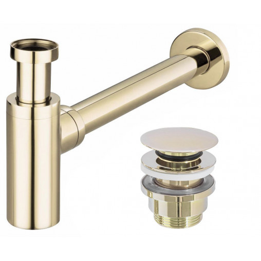 Sifon auriu lavoar cu ventil Click-Clack universal Rea Bez
