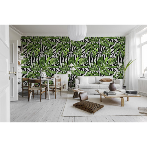 Tapet Jungle Zebra, Rebel Walls