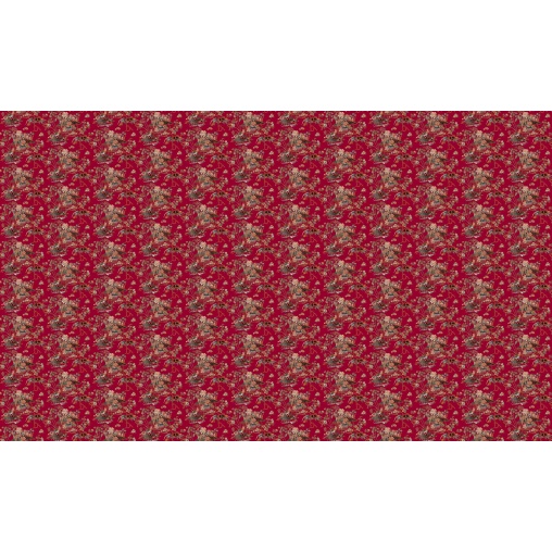 Tapet lavabil Sacred Pheasants, Ruby, Coordonne 5mp / rola - Img 3
