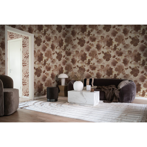 Tapet Violets, Rust, Rebel Walls