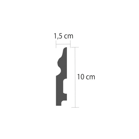 Brau poliuretan flexibil CR936F - 10.1x1.5x200 cm - Img 2