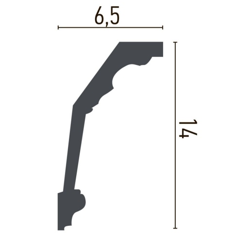 Cornisa poliuretan C933 - 14x6.5x200 cm - Img 2