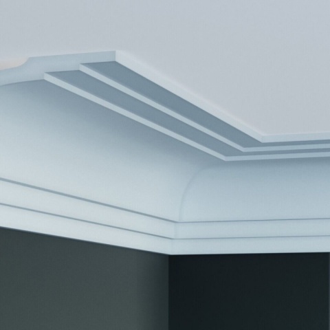 Cornisa poliuretan flexibil P880F - 12x17x200 cm - Img 2