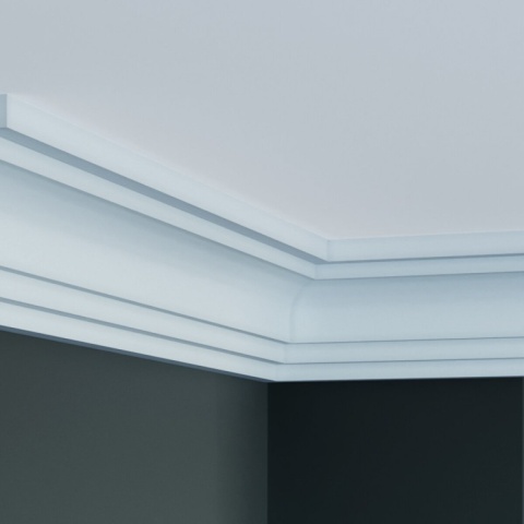 Cornisa poliuretan flexibil P928F - 10.2x7.6x200 cm - Img 2