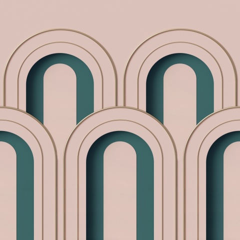 Fototapet, 3D Arch Deco, Rebel Walls - Img 10