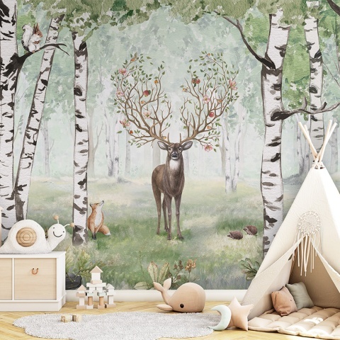 Fototapet Amazing Antlers - Summer, Kikki Belle - Img 5