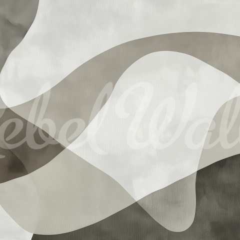Fototapet, Artistic Waves, Gray, Rebel Walls - Img 2