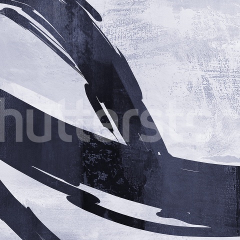 Fototapet, Artzy Stripes, Blue, Rebel Walls - Img 2