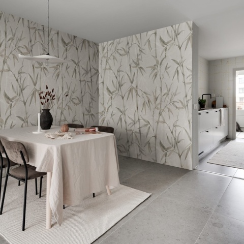 Fototapet, Bamboo Garden, Pearl, Rebel Walls - Img 3