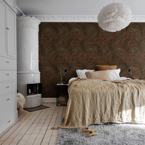 Fototapet, Bold Tigers, Velvet, Rebel Walls - Img 3