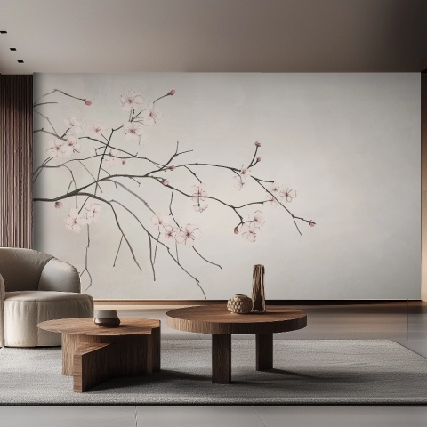 Fototapet Botanic Asahii Sakura Rêve AS204 - Img 2
